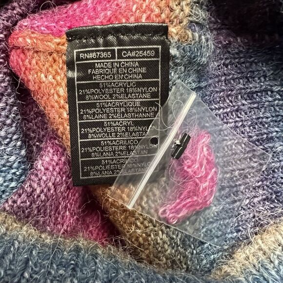 NEW Steve Madden BB Dakota Sweater Women's Size XXL 2XL Ombre Stripes NWT - Picture 4 of 8